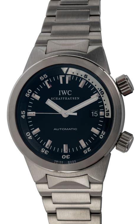 iwc aquatimer 3548 05|IWC Aquatimer Automatic : IW354805 : Steel .